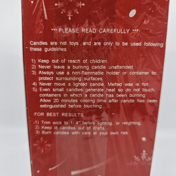 Vintage Santa Claus Christmas Sculpture Candles 10 in Lot of 4 Red White - Picture 4 of 11